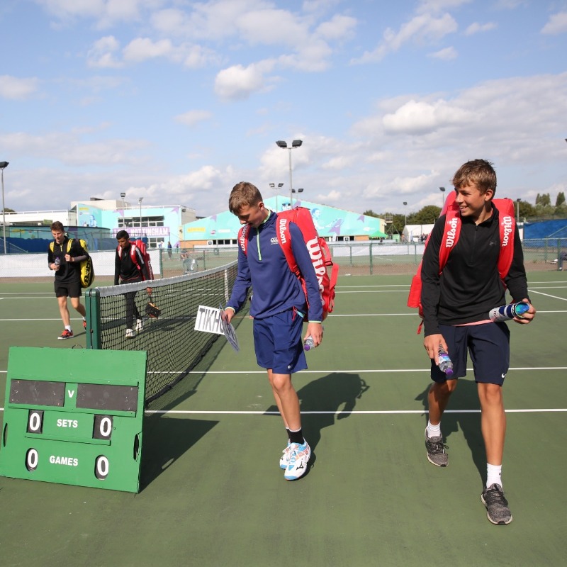 the_LTA's tweet photo. The Junior National Championships get underway in Nottingham next week 🙌

Follow the draws and live scores here 👇