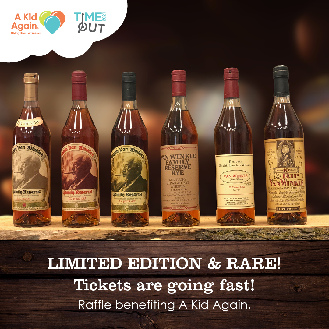 akidagain's tweet photo. ONLY ONE DAY LEFT!

This is your last chance to enter our Pappy Van Winkle Bourbon Raffle! Don’t miss out on this once-in-a-lifetime opportunity. 

Change a child’s life AND win this rare 6-bottle collection!

https://t.co/7pb2inhy5D https://t.co/nrWX0qB4My