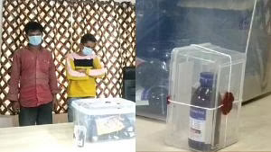 tv9gujarati's tweet image. Ahmedabad: નશીલી દવાઓનો જથ્થો પકડાયો, પોલીસે કોડિન કફ સીરપના જથ્થા સાથે બે લોકોની કરી ધરપકડ

#Ahmedabad #Crime #CodeineCoughSyrup 

Read: tv9gujarati.com/crime/ahmedaba…