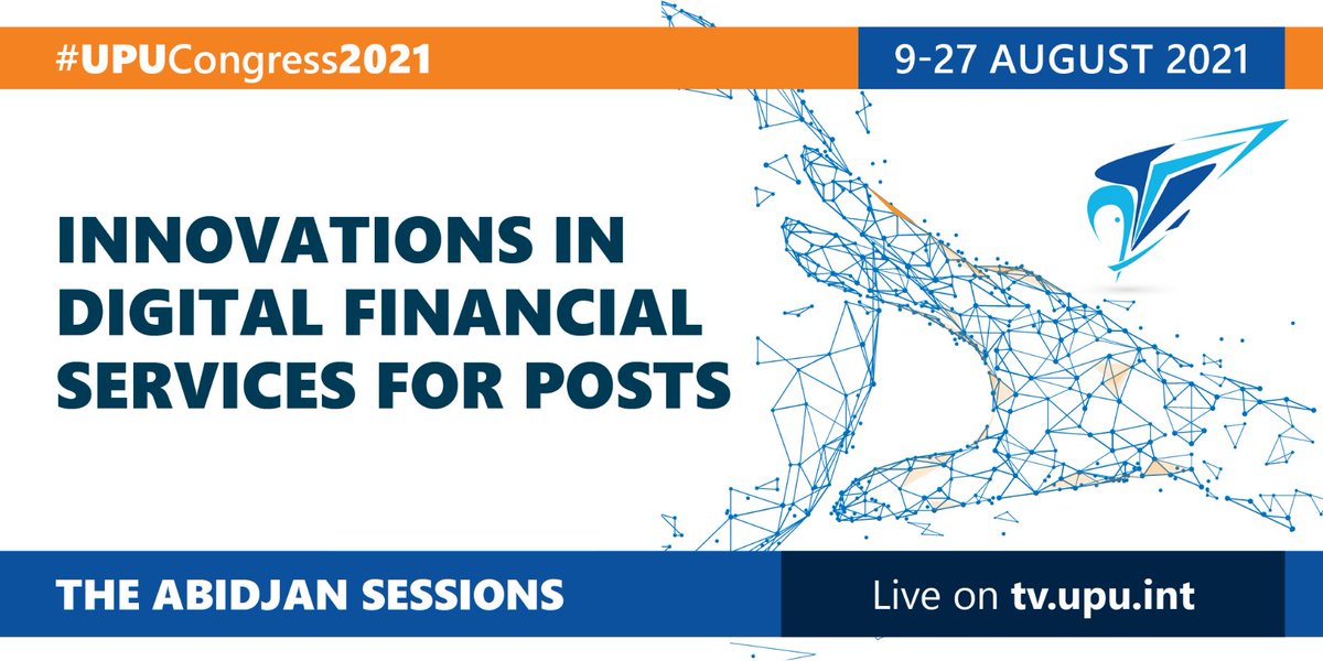 Save the Date! On 18 August, #UPU experts, designated operators and sector stakeholders will highlight and discuss findings from a new study that could guide and benefit #Posts in their #innovation journey towards providing market-relevant #digitalfinancialservices (#DFS).