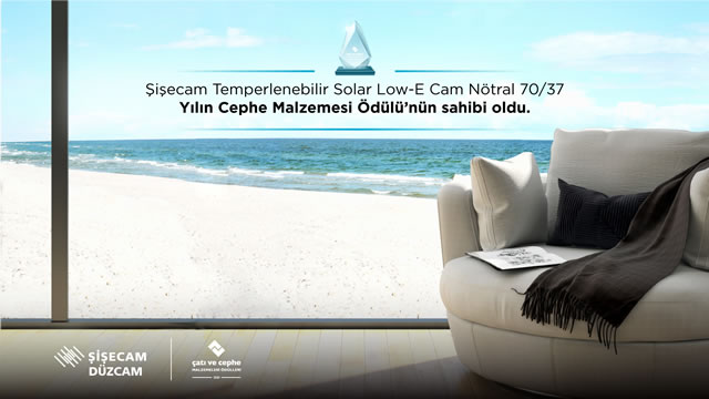 Yılın Cephe Malzemesi Ödülü Şişecam’ın Oldu tedarikdergisi.com.tr/haber-yilin-ce…