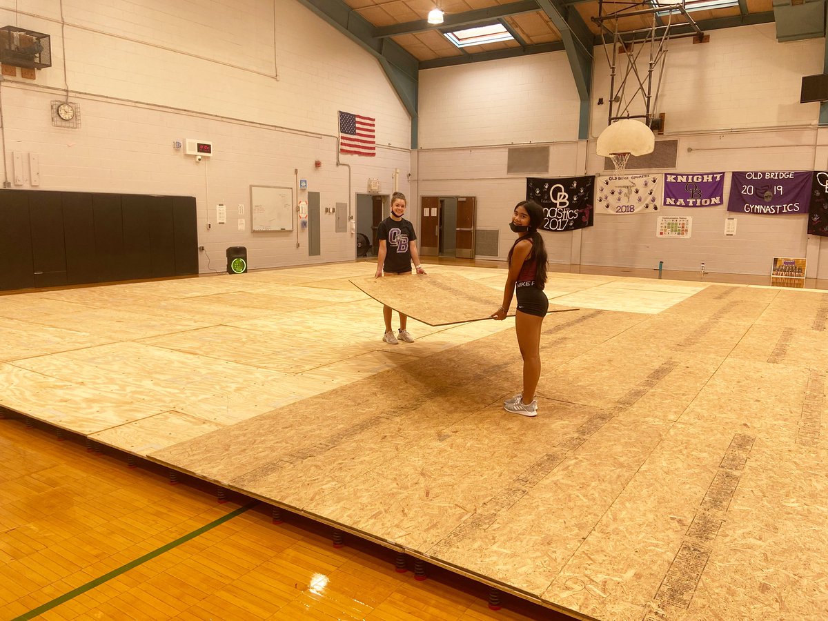Getting it done with only two dedicated team members. Now we know who DOESN’T have to run the mile.