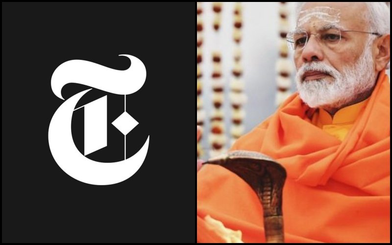 mahendra3's tweet photo. #NewYorkTimes run agenda day and night against #Modi and #India, supported #Taliban to run its propaganda and now pleading with Modi to save its journalists from same Taliban
#Karma
#ModiTheSaviour https://t.co/2x2fLQl2ja