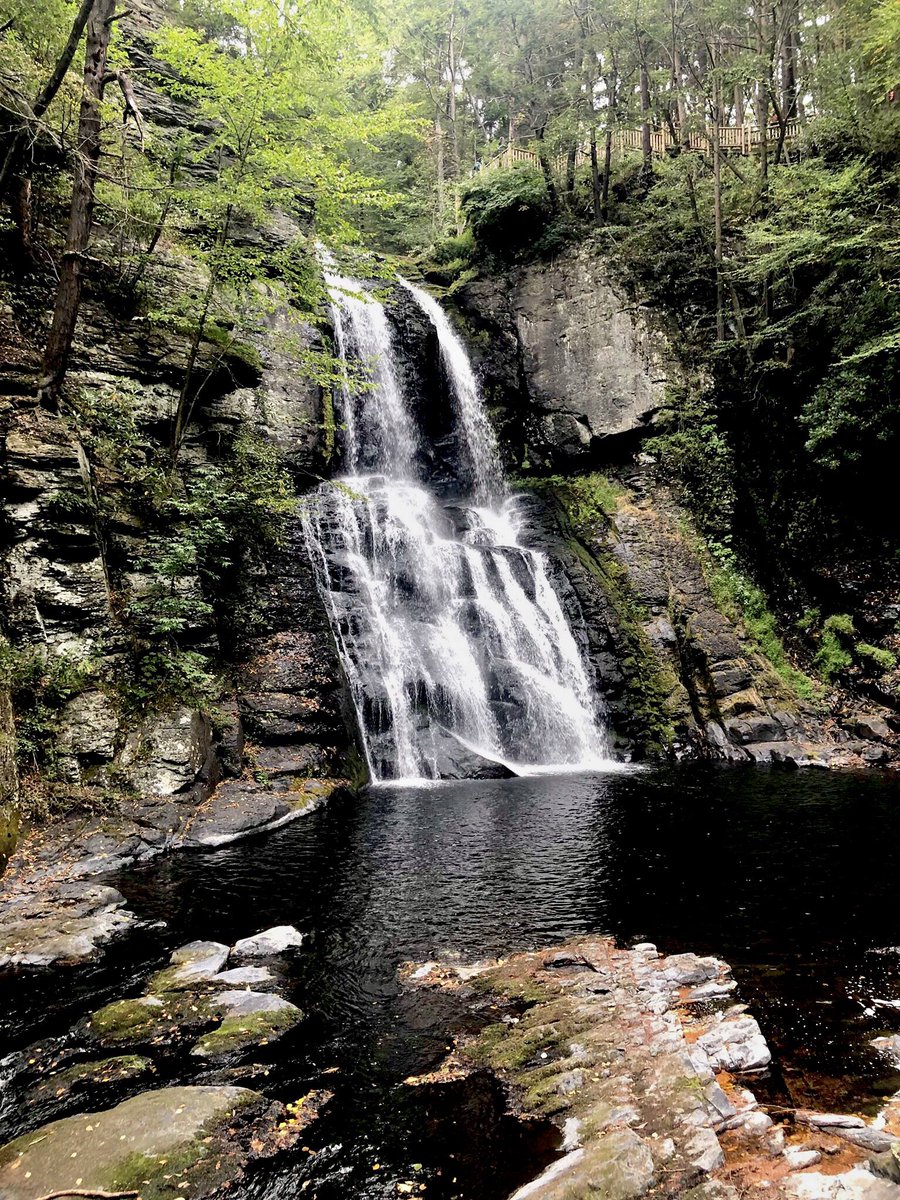 lacsd's tweet photo. Bushkill Falls is the Niagara of #Pennsylvania The Keystone State. 
This collection of 8 waterfalls offers plenty to do including 4 walking trails, birdwatching, fishing. Just over a two-hour drive from Philly, the falls make for a scenic day trip from the city. 😍

#travelUSA🇺🇸 https://t.co/9Eem6eCNSk