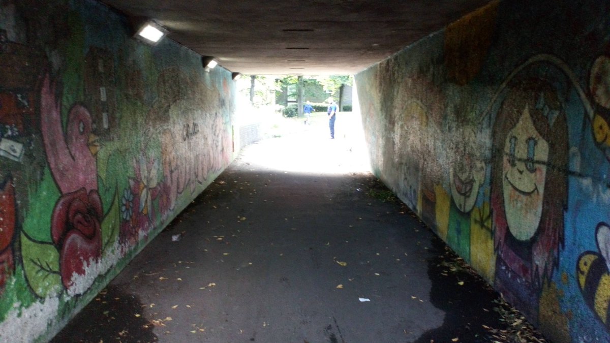 Out and about today on footpatrol around ASB hotspots. All is in order.