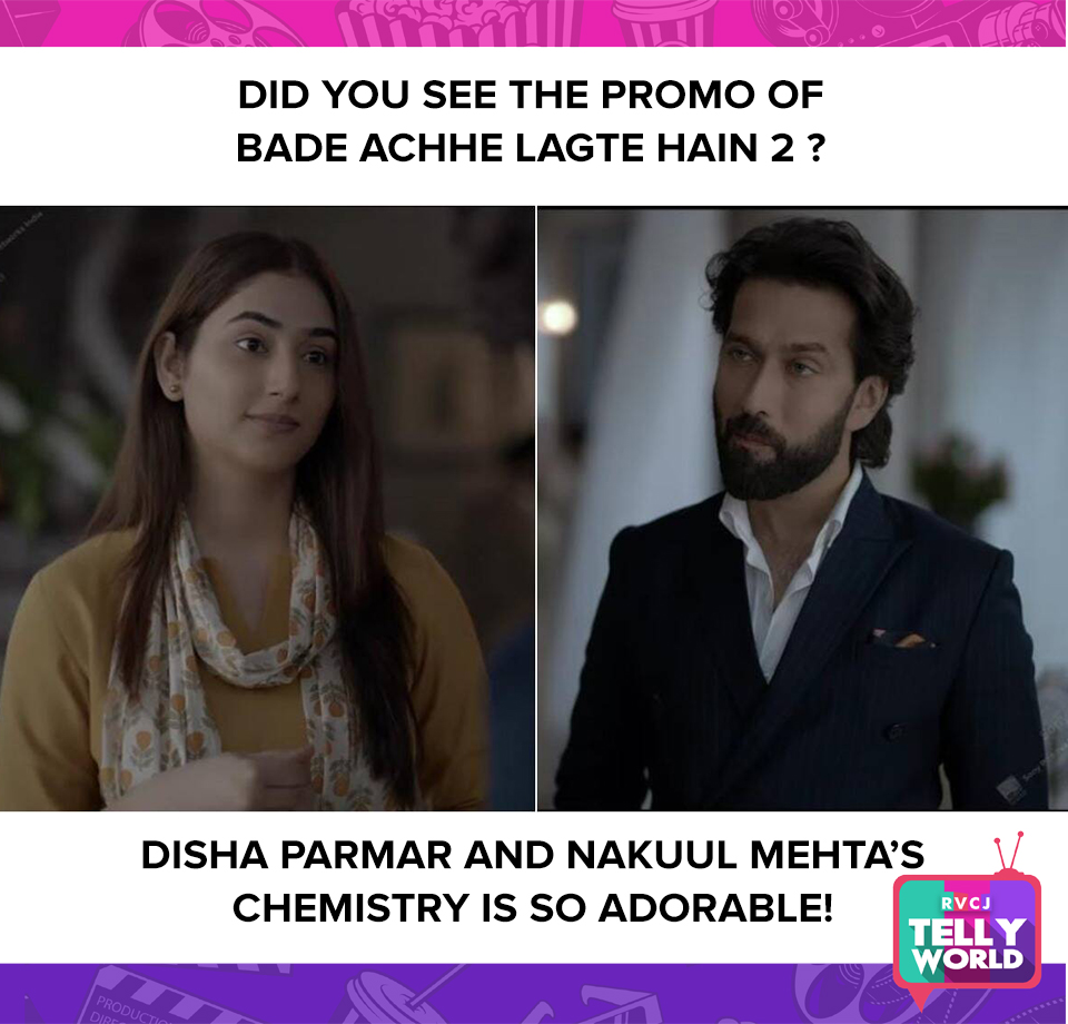 What's your opinion? #rvcjtellyworld #BadeAccheLagteHain2 #dishaparmar #nakuulmehta #dishaparmarfanclub #nakuulians #nakuulmehtaforever #nakuulmehta🧔 #disha #dishaparmarholics