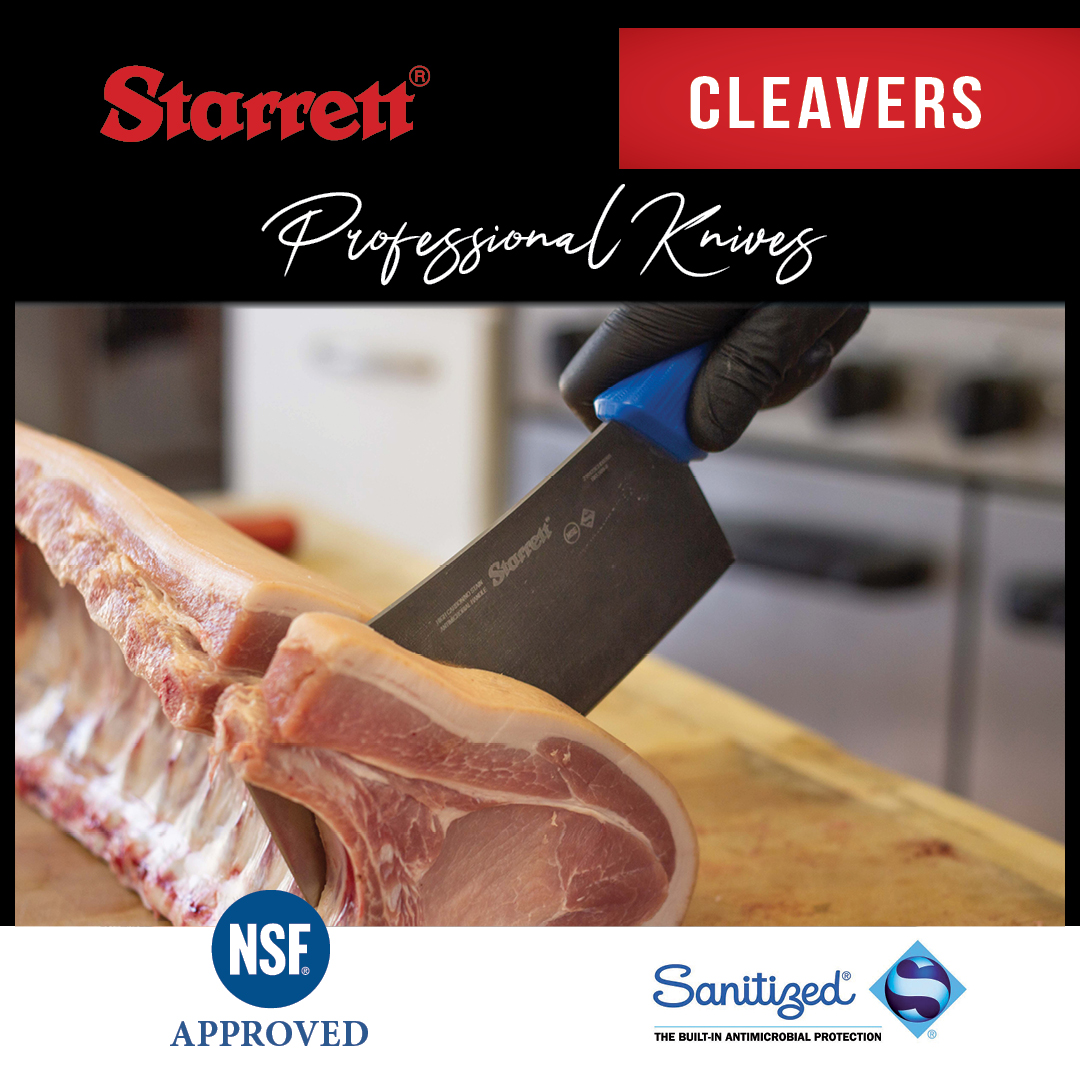 Starrett_UK's tweet image. Ideal for cutting the perfect Chops for the BBQ this summer! #professionalknives #cleaver #starrett #precision #quality #innovation #BBQ