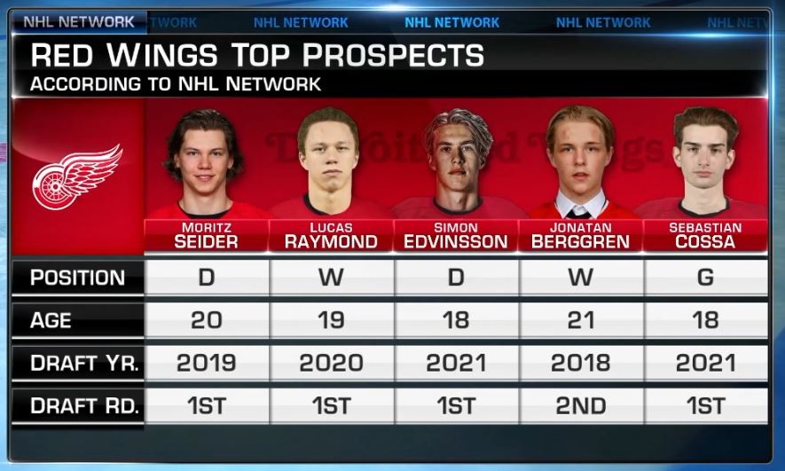 NHLMedia's tweet image. Take a look at that talent! @DetroitRedWings