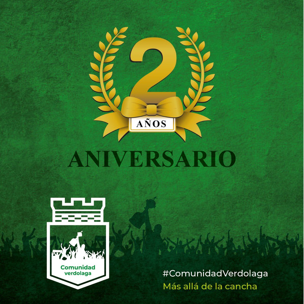 Hoy estamos de aniversario. Ya somos una corporación de 15 barras de <a href="/nacionaloficial/">Atlético Nacional</a> de las tribunas Oriental y Occidental que van más allá de la cancha. #ComunidadVerdolaga #MásAlláDeLaCancha
