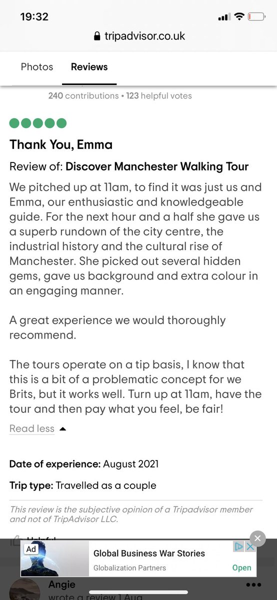 showmemcr's tweet image. FREE Discover #Manchester walking tours this weekend &amp;amp; every day. Here’s our latest review. Nice, thank you! 
Join us 11:00 Central Library front steps for 90 minutes of the best siteseeing, history and culture. Tips are welcomed at the end of the tour. #freetour #qualifiedguides
