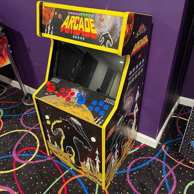 Our latest and greatest product, The Arcade Jr!

#homearcade #gameroom #hometheater #retrogaming #arcade #newproduct #classicarcade #gameroomdecor #pandorabox #gamer #streetfighter #spaceinvader #pacman #mortalkombat