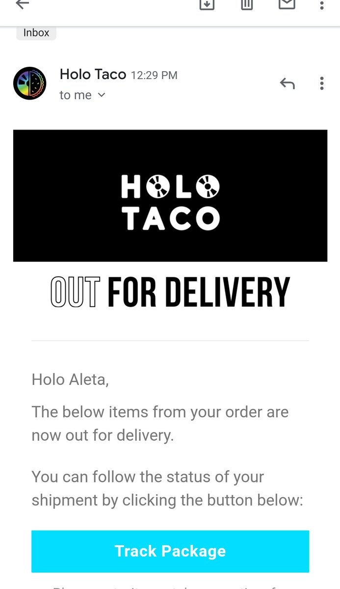 AletaBroddrick's tweet photo. OMG @holotaco @nailogical thank you so much for sending this email update!! My #holotaco remix collection is here!!! Omw to my mail box!!!🥳🥳 https://t.co/KiNawBrfIh
