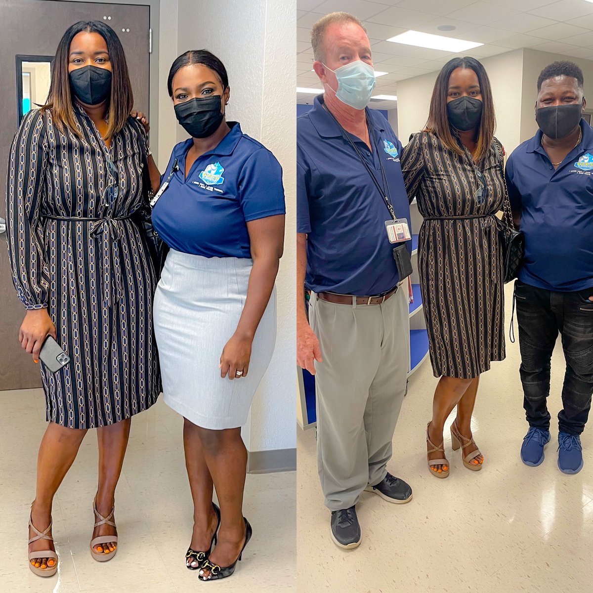 Excellence amongst great leaders and staff! #NorthRegionSuperintendent #WESprincipal #MediaSpecialist #ITsupport #WinningTeam #LifeLongStaff @NorthRegionELA @Area4SuptPBCSD @iTeach_JGS @YWilliams_North @MACinBoynton @NorthRegionMath