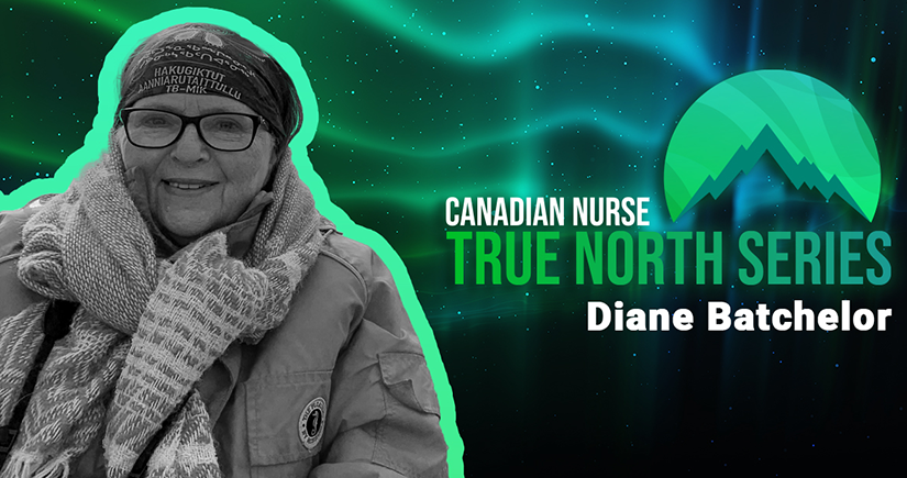 UofTNursing's tweet photo. #NursePractitioner Diane Batchelor discusses her role as one of two NP's in Pond Inlet, Nunavut, where they provide hope, and extensive, complex care. More from @InsideCdnNurse's #TrueNorthSeries: https://t.co/0nnEo7D6XA https://t.co/PeNXScdSlc