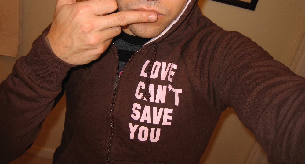 pete wentz / love can’t save you, clandestine industries, 2006.