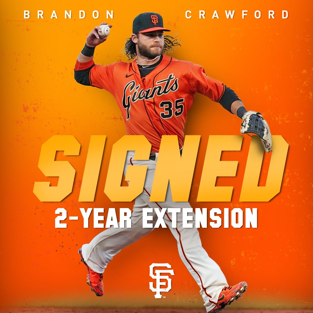 [情報] Brandon Crawford和巨人簽兩年延長合約