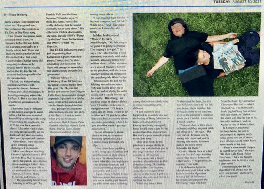 WW18YellowPants's tweet photo. Hereβs the @TorontoStar article in print #OBWTheCeleb #TikTokSensation π₯ #SocialMediaStar βοΈ #NowInPrint π° #longgame https://t.co/xNbSTeKPP2