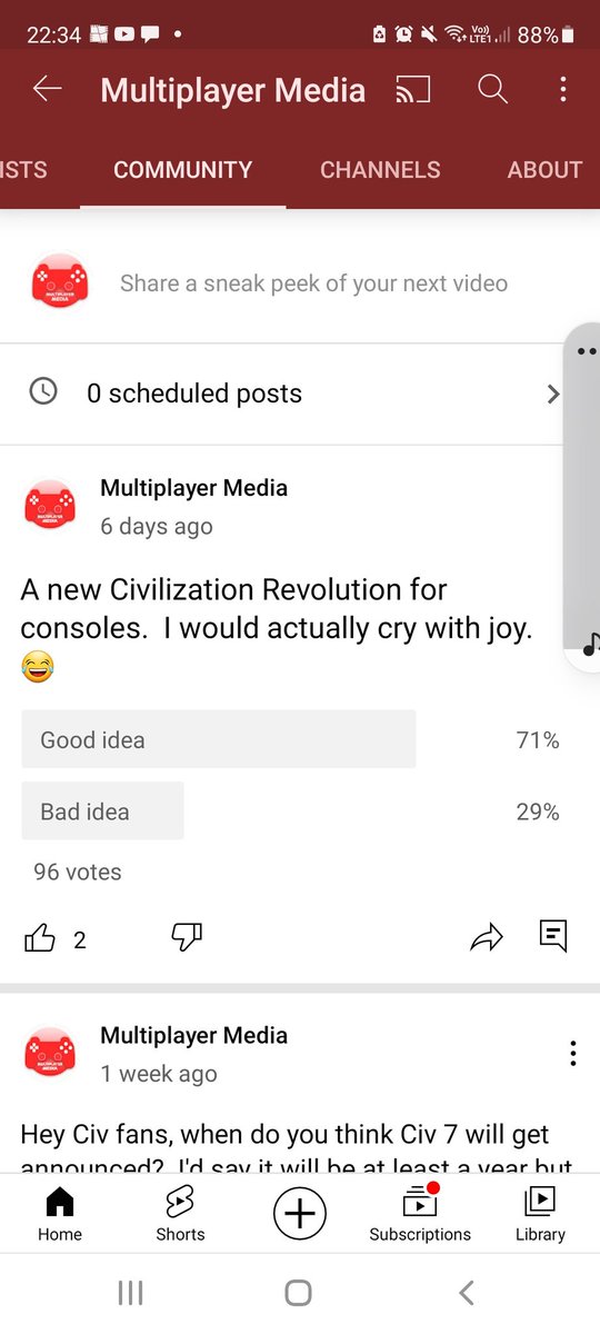 MultiplayerM1's tweet photo. Slightly upset with 30% of my viewers I'll be honest 😂 #civilization #civrev #onmoreturn https://t.co/E2zu9IB1Kc