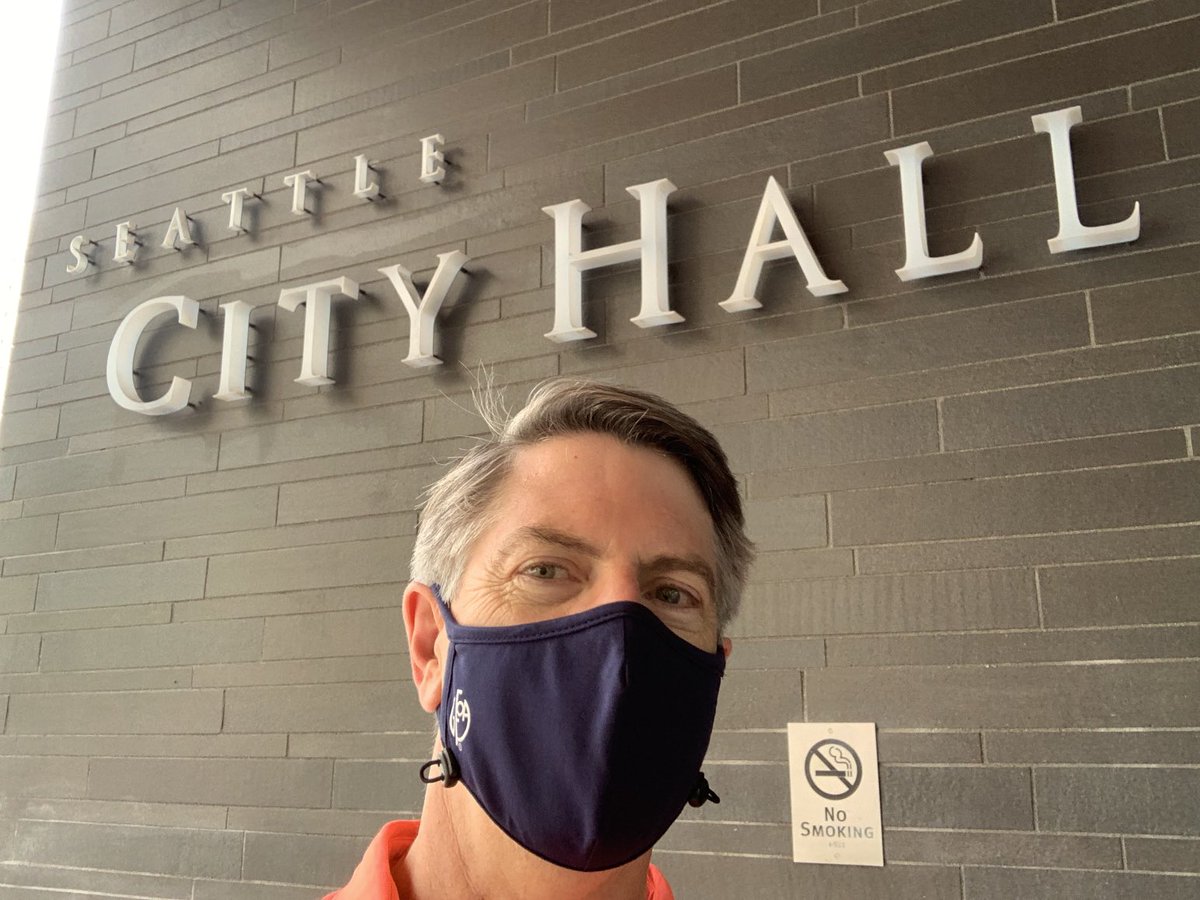 #cityhallselfie in Seattle #elgl #gfoa