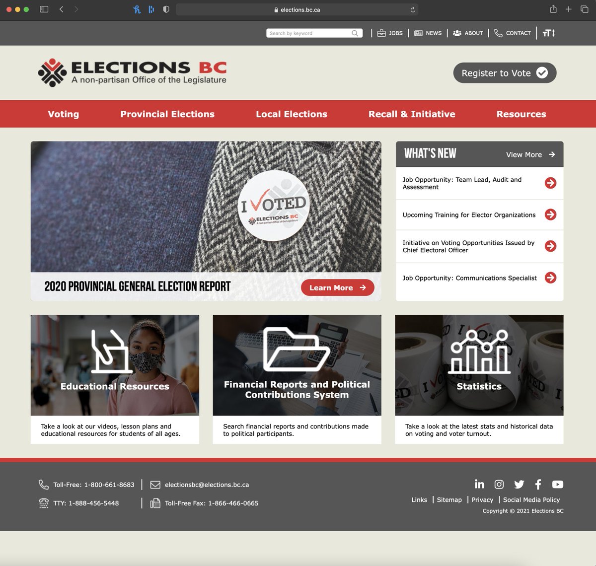 Thank you for sharing all the resources on Elections BC website... they're incredibly helpful!  However, did you know that the site may be missing out on hundreds of signing voters (including youth) in BC because it's not accessible in sign language? Let's talk! #AccessibleBC