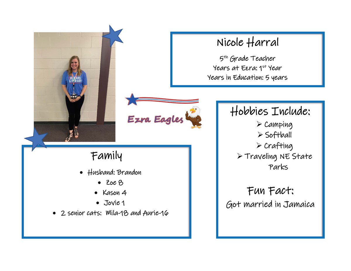 EzraElementary's tweet photo. Meet the newest staff members to join us at Ezra! @MPSElemEd https://t.co/gNdlSse2Oi