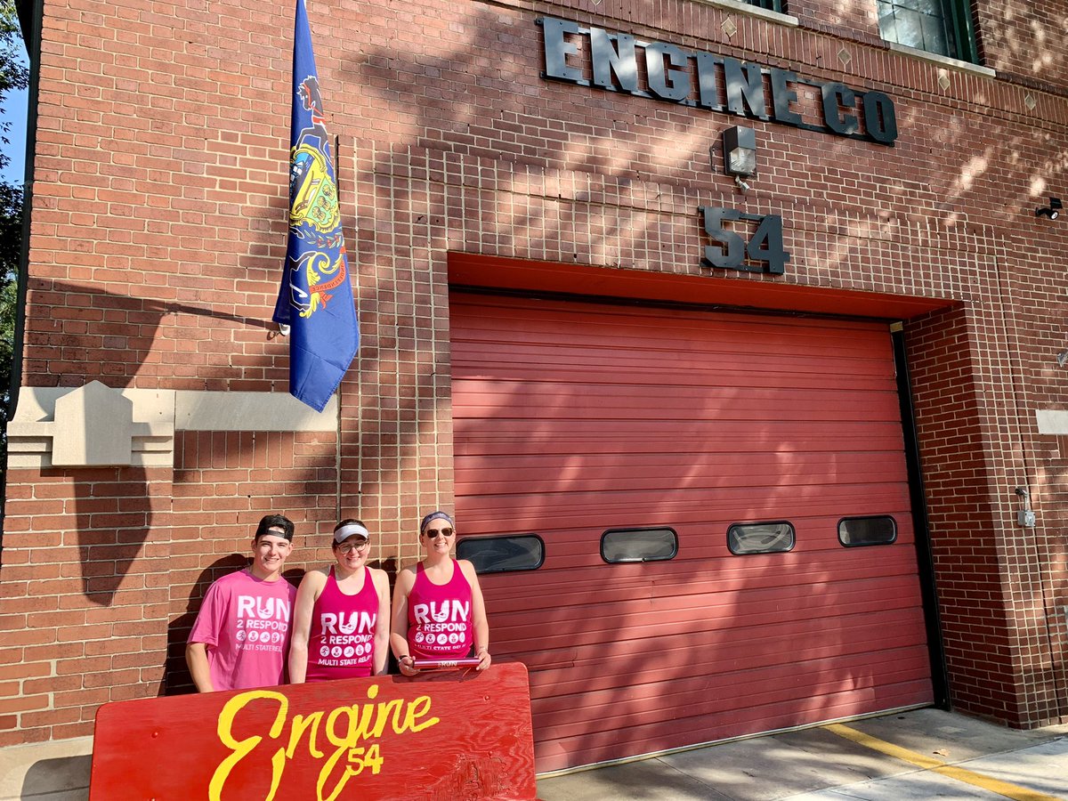 Run2Respond's tweet image. Amy, Ann-Marie and Brody headed out from stage 135 into the sun! #run2respond