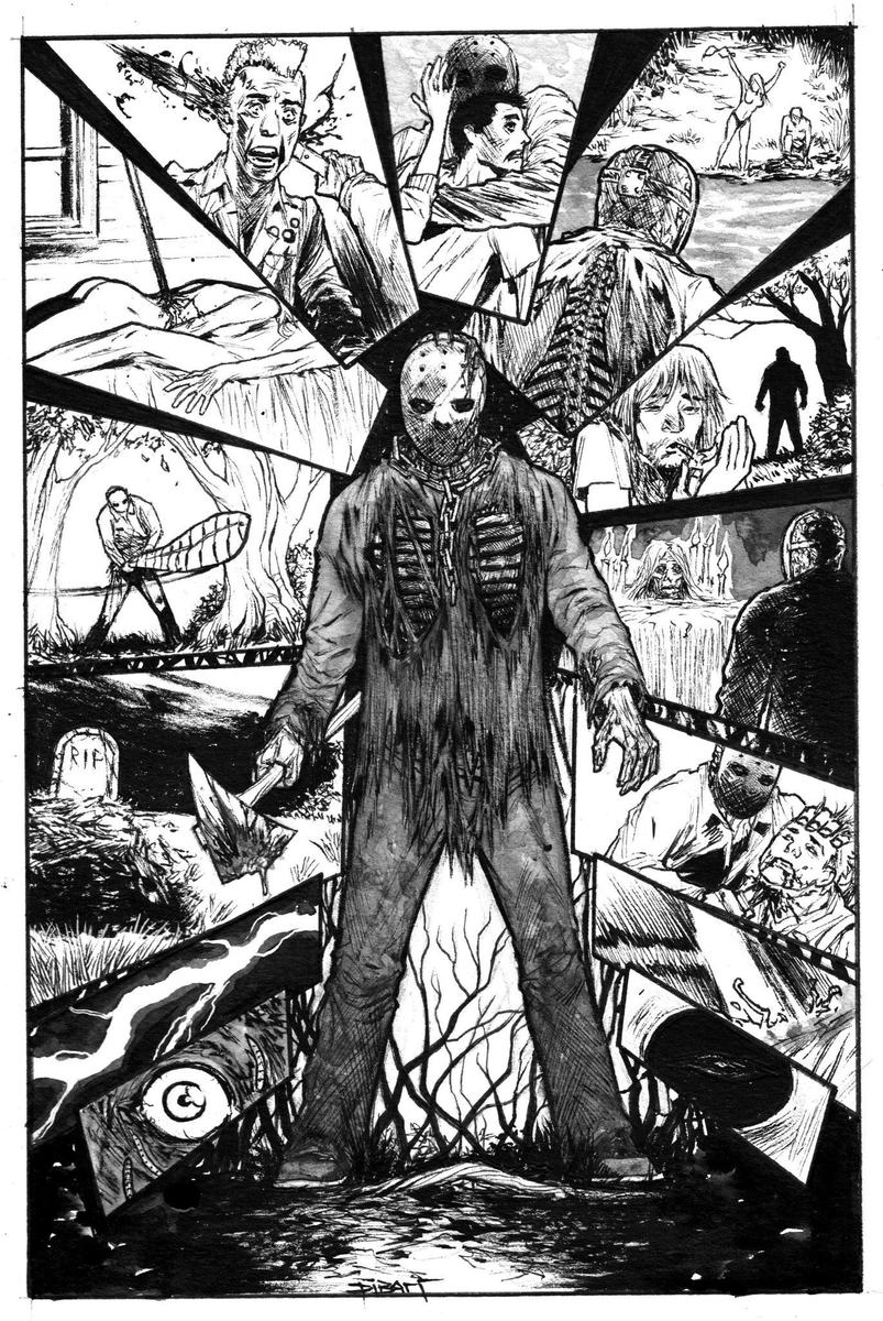 Full scan of that Jason page. #JasonVoorhees #FridayThethirteenth 