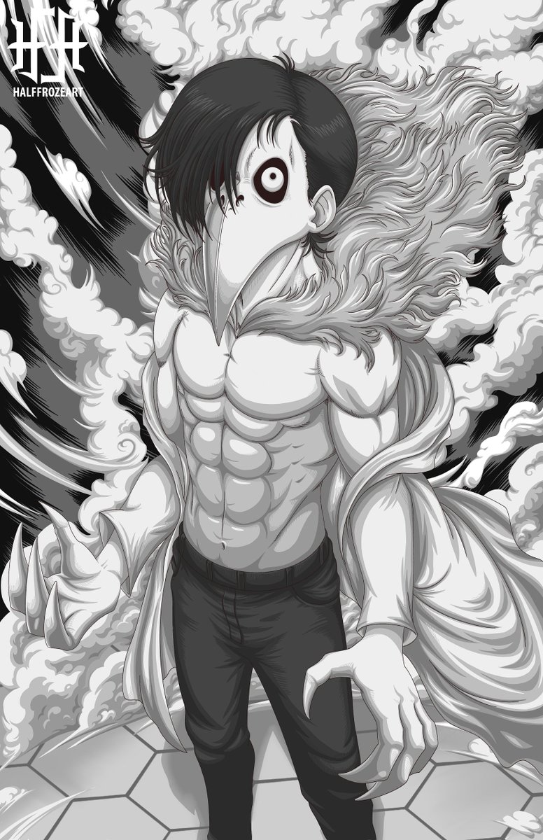 Choujin X - Tokio Kurohara Ready for colors #manga #illustration