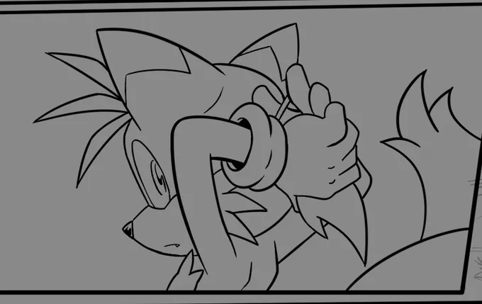 Some work in progress from my fan comic Brotherhood's twist, pages 51 and 50 respectively 

ahhh It's been a while since I've made progress on this fan comic, but I'm glad I'm able to work on it again when I can ^_^ 