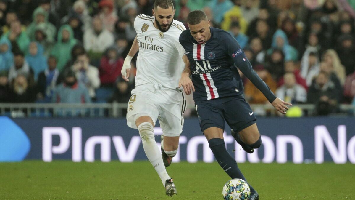 le_Parisien_PSG's tweet photo. PSG : le Real Madrid prépare une offensive pour Kylian Mbappé
➡️ https://t.co/zC0R3zzN6t https://t.co/qOlrU9p2fD