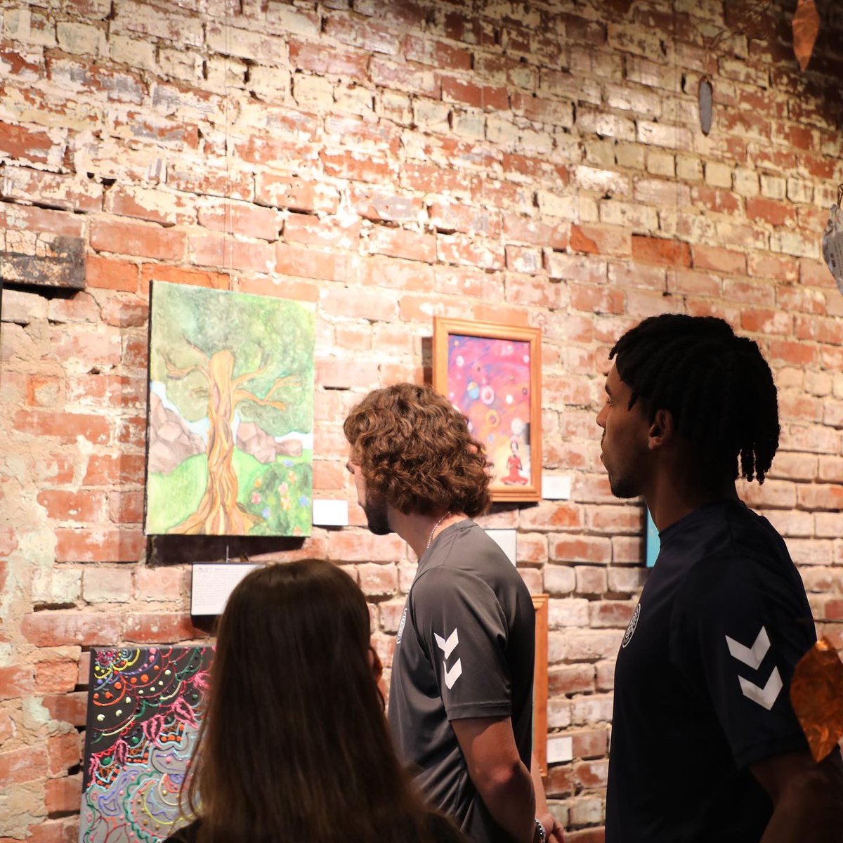 Signal Centers, Inc. on Twitter "Kickin’ it at the Gallery, literally