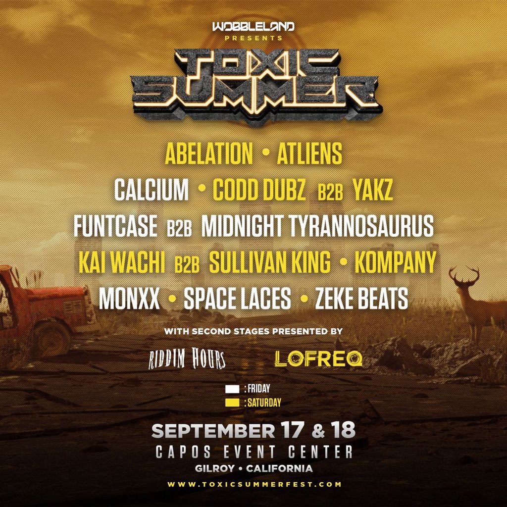 VitalEvents's tweet image. 🚨🚨🚨 TOXIC SUMMER UPDATE 🚨🚨🚨

We’re moving Toxic Summer to a new venue with massive production, two stages, and more! Info below!

TIX &amp;amp; packages ➡️ toxicsummer.eventbrite.com