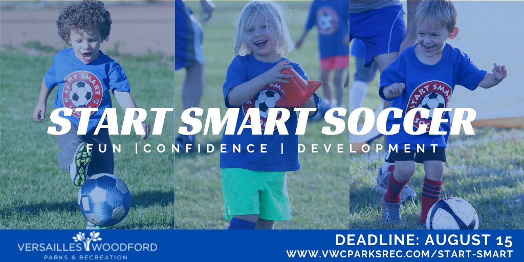 VWCParksRec's tweet image. Register now for Start Smart Soccer! This intro parent/child program for 3 &amp;amp; 4 year olds teaches basic soccer skills in a fun way while developing motor skills &amp;amp; coord. Deadline: Sun, Aug 15. Begins wk of Aug 23. Pick from M or Th groups @ 5:30 or 6:30 PM!
vwcparksrec.com/start-smart