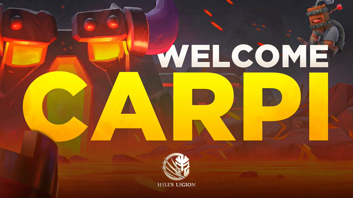 We are happy to announce a new addition to the team !

WELCOME <a href="/Carpi_CR/">Carpi</a> 🇪🇸

He is ready to give all to take home many victories and we cant wait for the CRL of tomorrow 🔥🥰

🐲🐲🐲#GoHL #Carpi