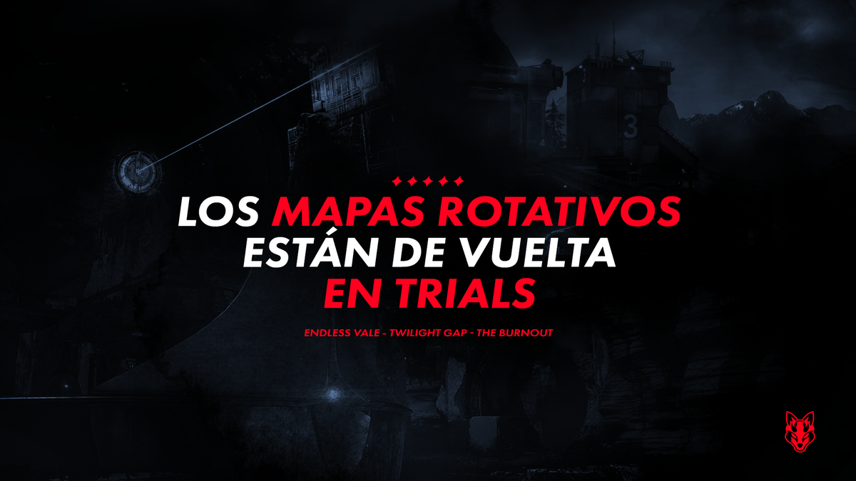 Luego de muchos años los mapas rotativos en #trials están de vuelta, no veíamos esta dinámica desde D1. 

Realmente es una buena iniciativa por parte de Bungie para variar la experiencia de juego.