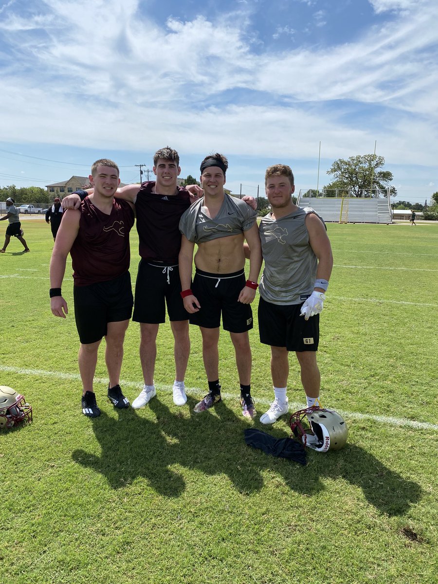 Coach_DawsonRSP's tweet image. Day 1 (Thursday). Players of the Day.  Def is Walter Hlavinka. Freshmen is Grady Harper. Off is Kennon Magers and ST is Seth Kerstetter.