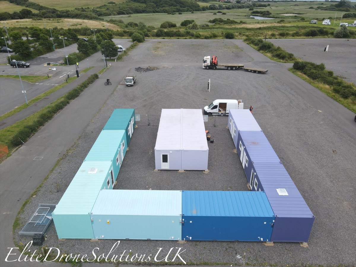 Newspace's tweet photo. @newspace Absolutely loved being able to help @TheBusShelterDT Achieve the delivery of their New village in Weymouth that will compliment their very successful 3 year journey with their bus 
Thanks to all involved - @DorsetCouncil @phillbascombe #Homesforthehomeless #Mentalhealth https://t.co/OPAP9A5guG