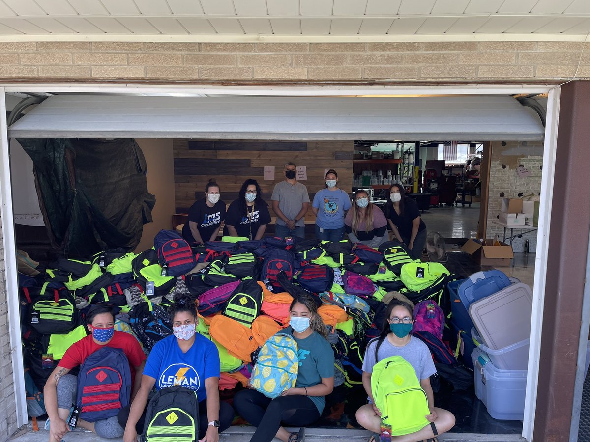 650+ backpacks packed and ready for next week! A big thanks to the amazing team and partners that helped us get this done in record time! #teamworkmakesthedreamwork