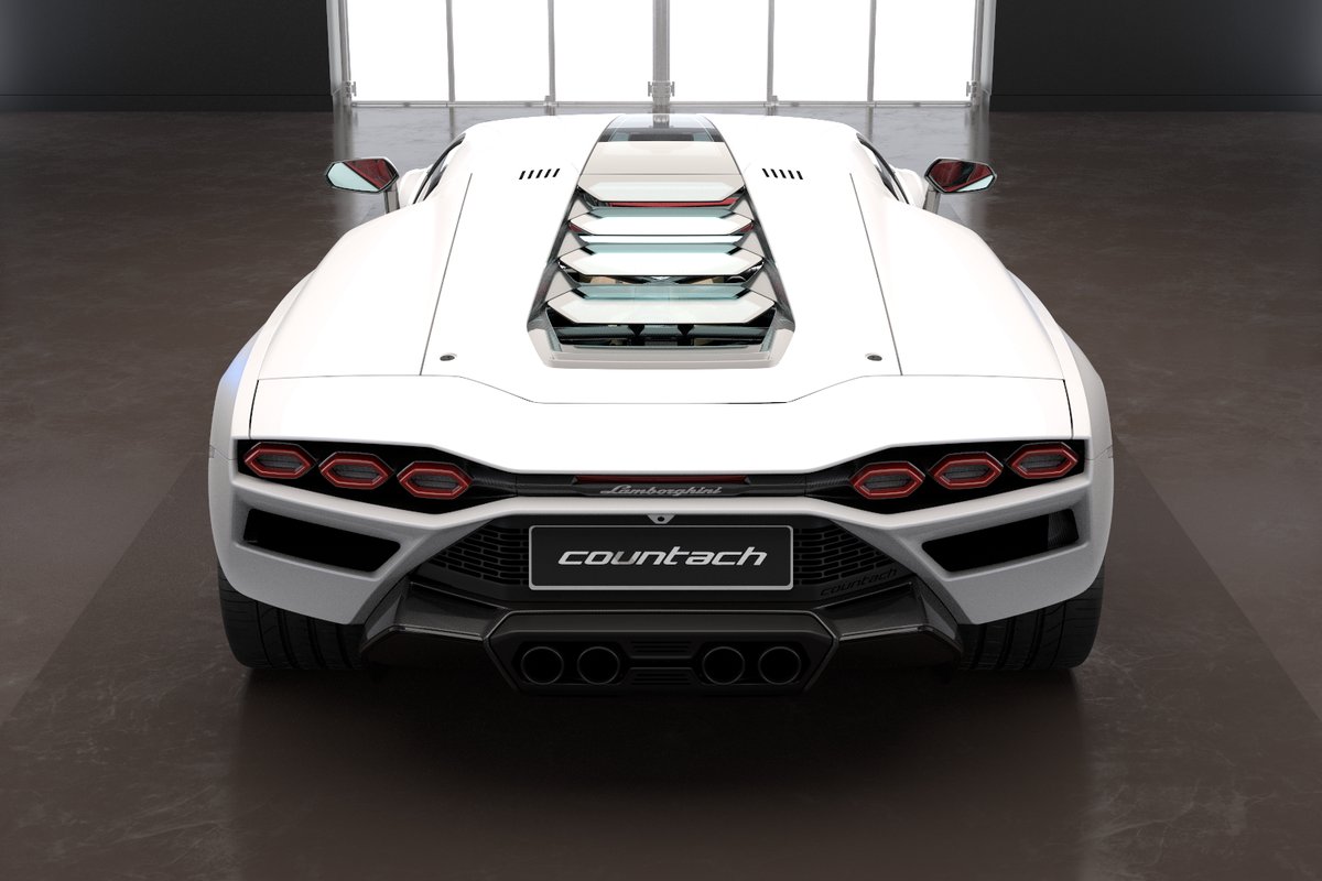 wylsacom's tweet image. Lamborghini Countach - гибрид, будет выпущено 112 машин. 
Привет 80-е. Тотальный стиль.