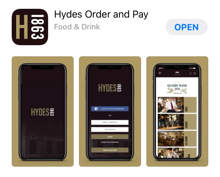 SCAM ALERT: HYDES ORDER AND PAY APP
Please note we have been made aware of an illegal Order and Pay App which is available to download from the App Store. This is not a development that is bonafide by the company and has been reported to the authorities. Please do not use...cont