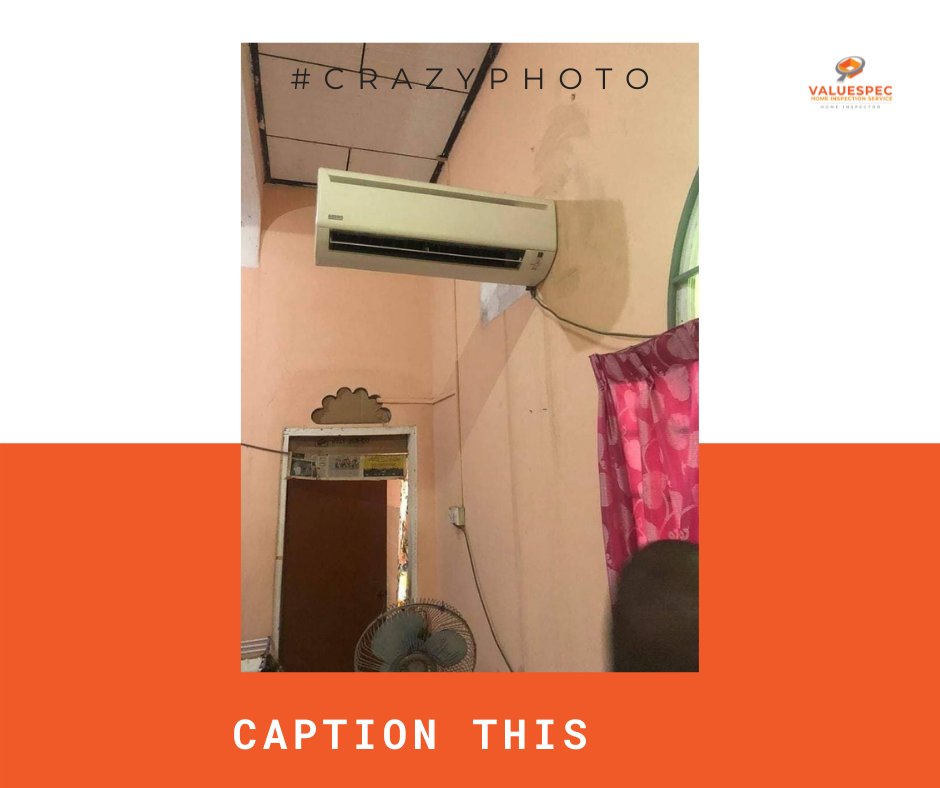 ValuespecS's tweet image. IT'S CRAZY PHOTO FRIDAY!

Caption this 🤣🤣🤣

#CrazyPhotoFriday

✅ Choose to be safe!
✅ Choose to be Protected!
👍 Hire skilled Home Inspectors!

Visit us: g.page/valuespec1-hom…
Call us: (714) 643-2844
