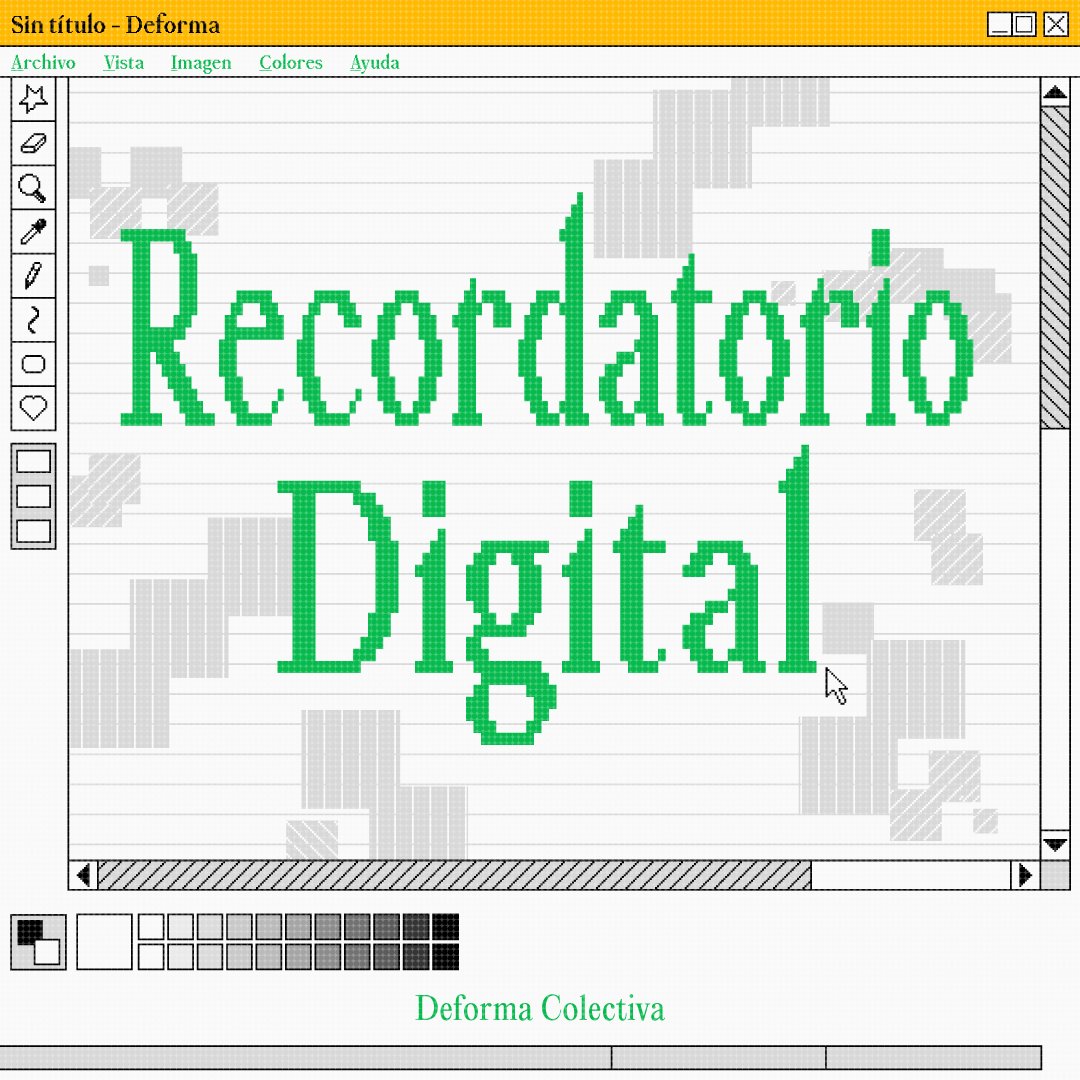 _deforma's tweet image. Nuestras acciones no se reducen solo a la virtualidad. En los últimos meses nuestras energías se han enfocado en crear espacios de acompañamiento que no han sido públicos, ni creemos que deban ser publicados. Nuestro compromiso sigue vigente!
#cansanciodigital #deforma #visual