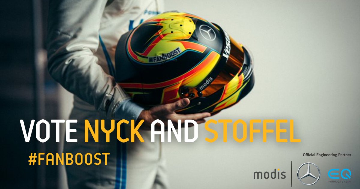 Akkodis_US's tweet photo. #FanBoost voting is on! Nyck and Stoffel need your support for the championship this weekend in Berlin!
Vote now: https://t.co/Q39Tz8PkRq
#WeAreModis #WeDriveTheCity #EngineeringASmarterFutureTogether #BerlinEPrix https://t.co/Hk7CgliC8s
