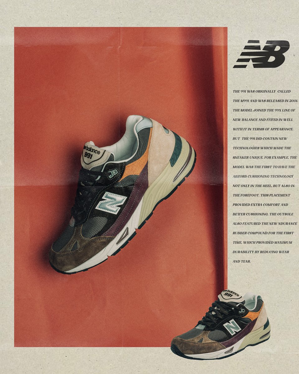 AFEWSTORE's tweet photo. SHOP LINK ➡️ https://t.co/KPQYLsA0pd
"New Balance M 991 GYB" / 189.95€ / 14.08.2021 / 00:00 AM - ONLINE FIRST
#NewBalance #NB #NB991 #Abzorb #MadeInUk #MadeInEngland #Sneaker #Quality https://t.co/mICde4eGzY
