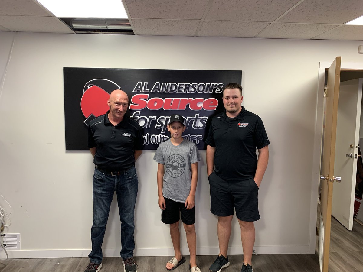 Congratulations to Ashton Kohlman of the <a href="/SaskatoonMHA/">Saskatoon Minor Hockey Association</a> Renegades zone who is the winner of 1 of 2 $1000 <a href="/BauerHockey/">BAUER Hockey</a> Shopping Sprees at <a href="/AlAndersonsSFS/">Al Anderson's SFS</a>! Ashton registered by the Earlybird registration deadline of July 15th. Happy Shopping Ashton! Thanks to Bauer &amp; Al Anderson’s!