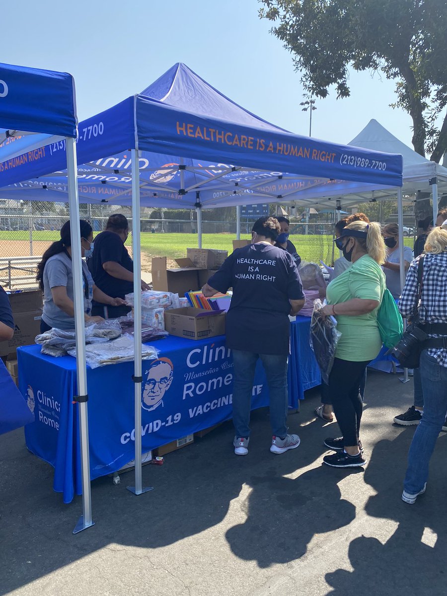 NHFcommunity's tweet image. #BackToSchool Children’s Health Day at NHF’s #RecuperativeCare in Pico-Union!!! @HildaSolis @cmgilcedillo @ClinicaRomero #CommunityResource #GetVaccinated