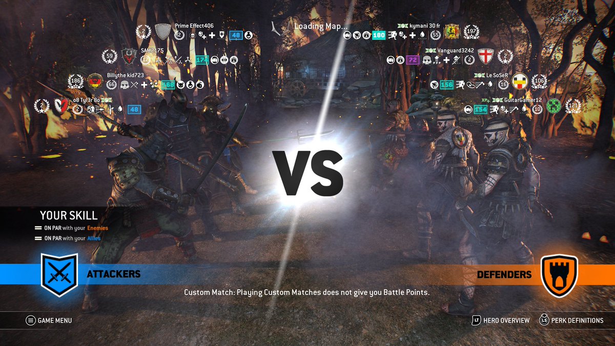 Tylerh_65's tweet photo. @ForHonorGame why when I'm level 2 am I going against players level 197, 105, 121?? Matchmaking is really bad https://t.co/Np2ppHYC9L