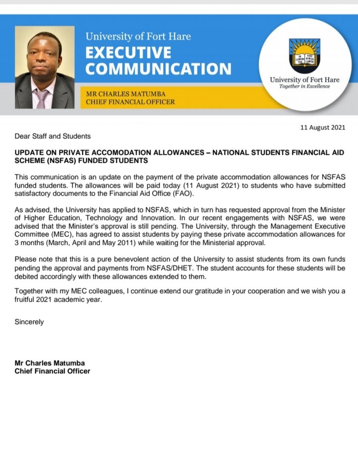 preciou27696959's tweet photo. This is the communique they have been copying and pasting to us for the previous moths after hearing that we are planning to have a peaceful march and loaded for less than 50 students. https://t.co/vVb6P53iJh