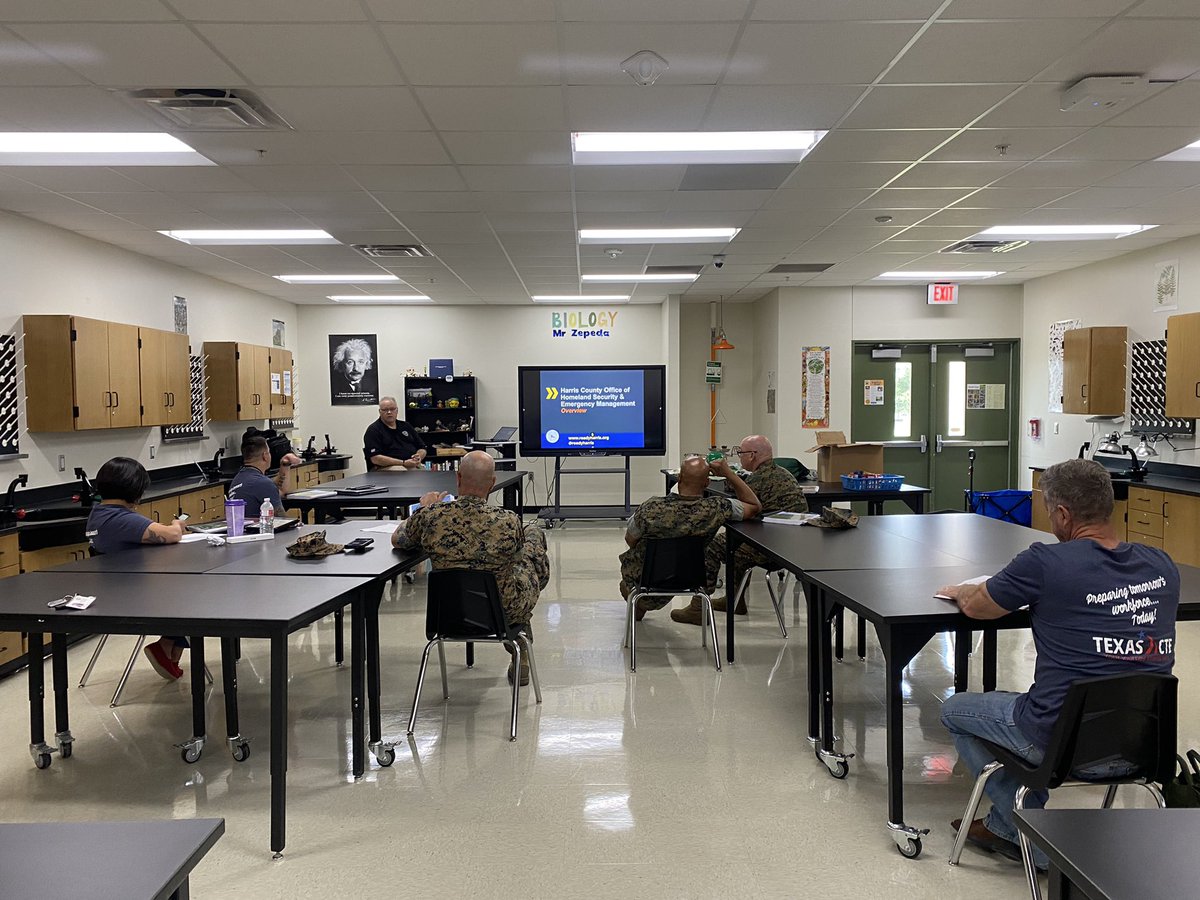 #MCJROTC is prepping  to get their students #TeenCert certified so our #gcgiants are ready to assist during  the next #emergencymanagement event!
