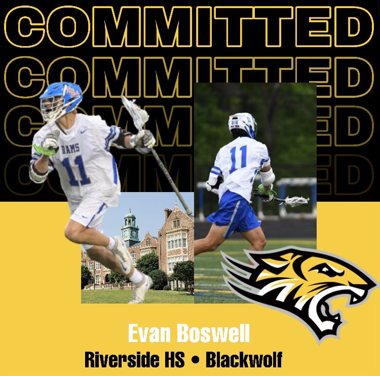 RVHSLacrosse's tweet photo. Breaking: @evanboswell13 has committed to @Towson_MLAX. Congrats EBoz! Go Tigers! #allin https://t.co/qx4wQkBUxQ
